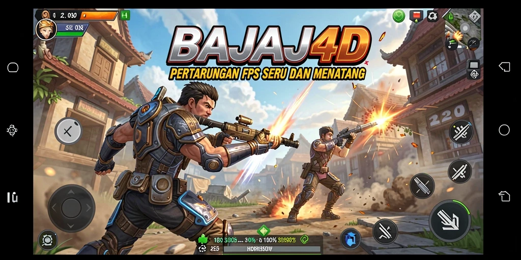 Tampilan gameplay intens dalam BAJAJ4D yang menegangkan.