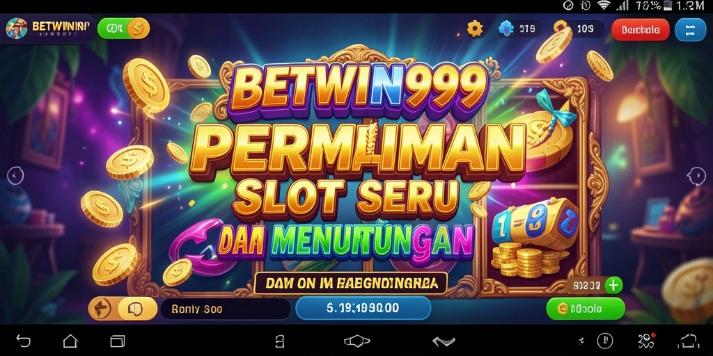 Tangkapan layar BETWIN999 menampilkan gameplay Slot yang mengasyikkan.