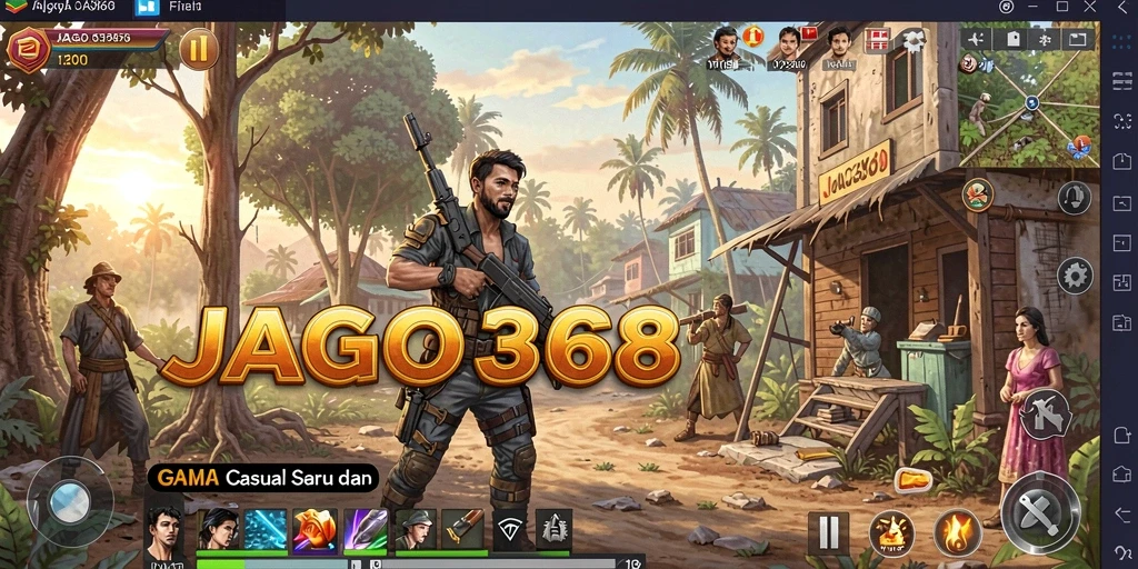 Tampilan gameplay seru dan menyenangkan dari JAGO368.