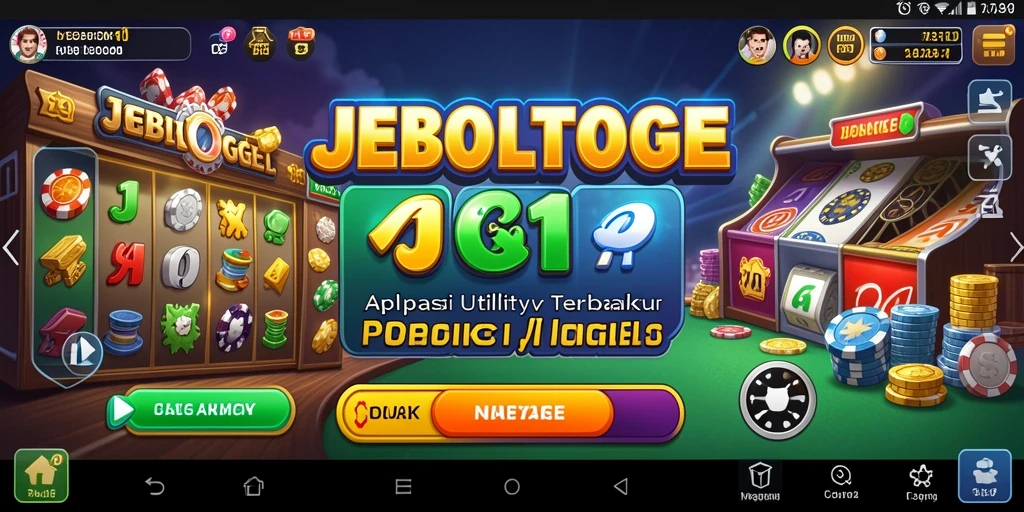 Tampilan antarmuka aplikasi JEBOLTOGEL dalam memprediksi angka.