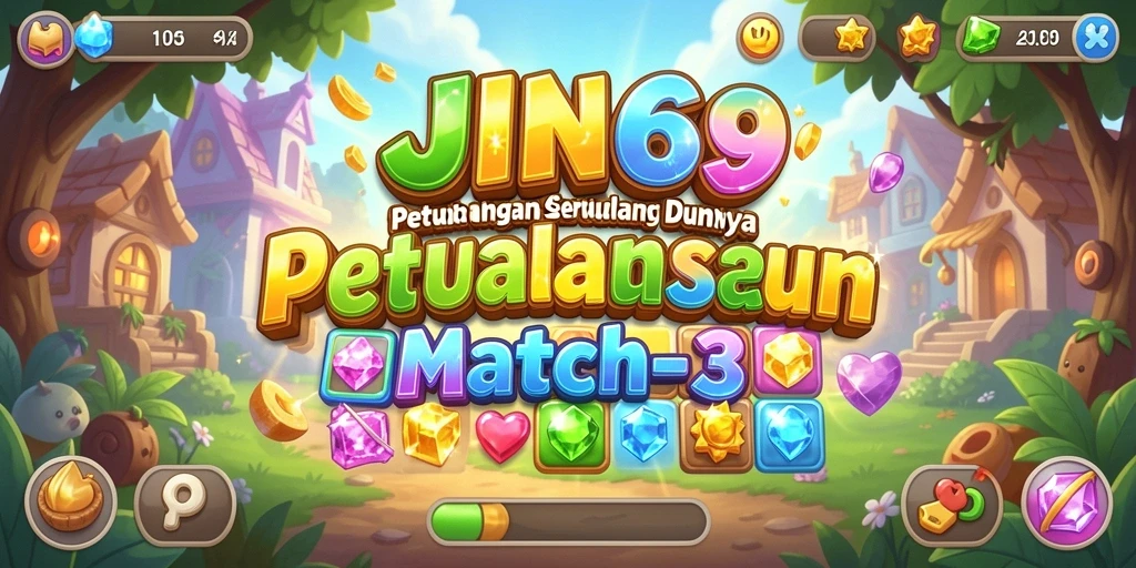 Tampilan gameplay JIN69 yang seru dan penuh warna.