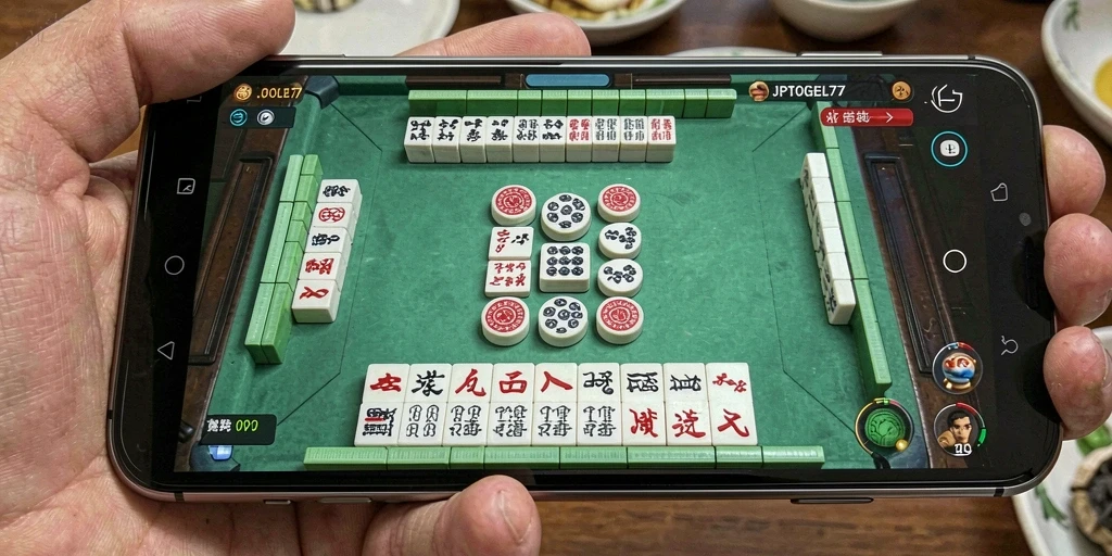Tampilan menarik dari gameplay JPTOGEL77 yang penuh strategi Mahjong.