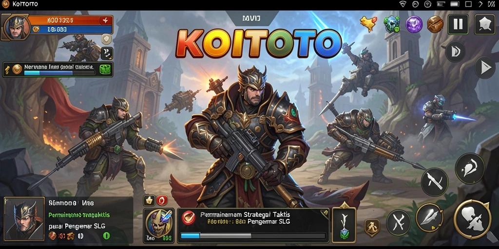 Tampilan gameplay menarik dari KOITOTO yang menantang.