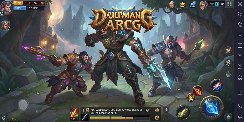 Tampilan gameplay seru dari MAXWIN303 dalam dunia ARPG.