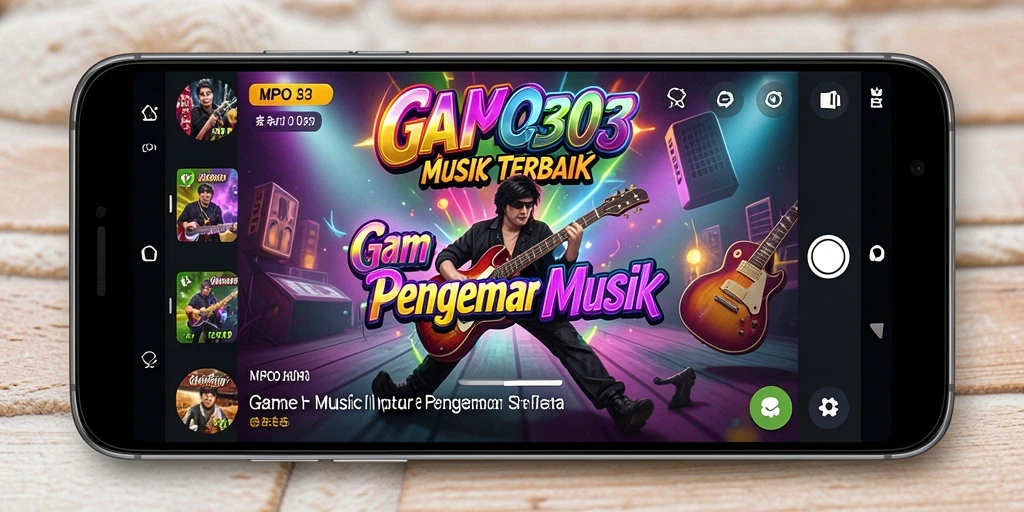 Tampilan gameplay MPO303 yang interaktif dan dinamis dalam permainan musik.