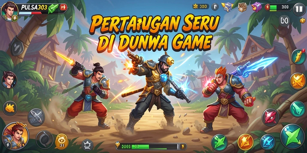 Screenshot aksi bertarung seru dalam PULSA303 dengan grafis menawan.
