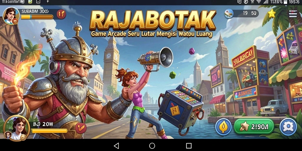 Tampilan menarik dari gameplay RAJABOTAK yang mengasyikkan.